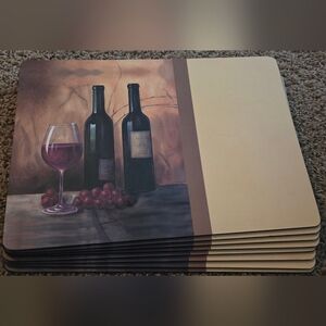 Wine and Grapes Placemats